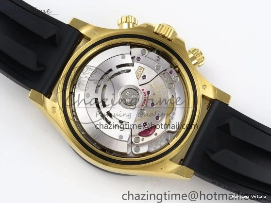 0401 Minimalist DAYTONA 116518 APSF 1:1 BEST EDITION WHITE DIAL ON OYSTERFLEX RUBBER STRAP SH 1781